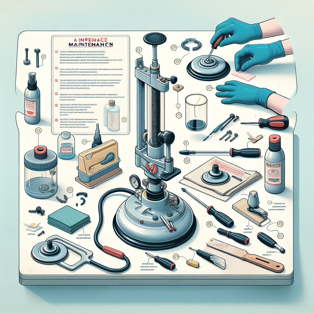 How to Properly Maintain Your Vacuum Glass Lifter Sucker