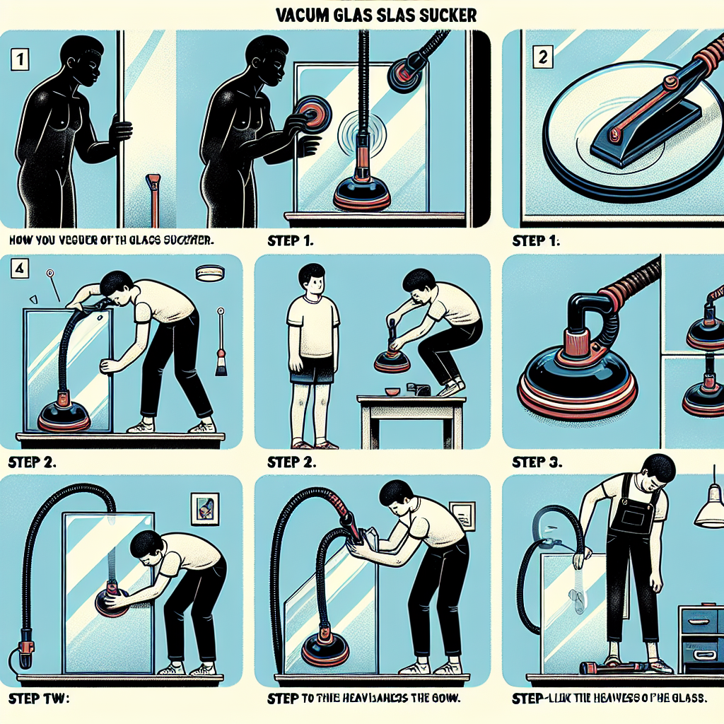 A Beginner’s Guide to Using a Vacuum Glass Lifter Sucker