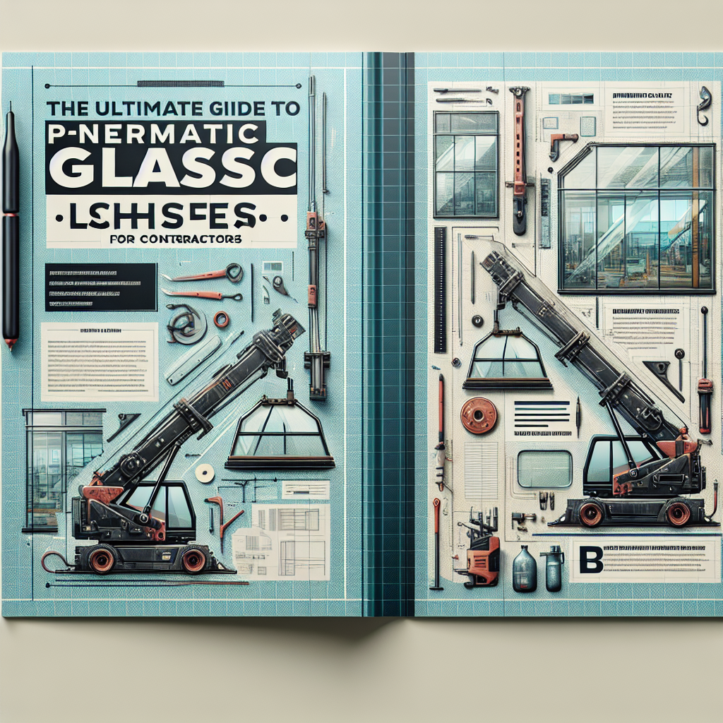 The Ultimate Guide to Pneumatic Glass Lifters for Contractors