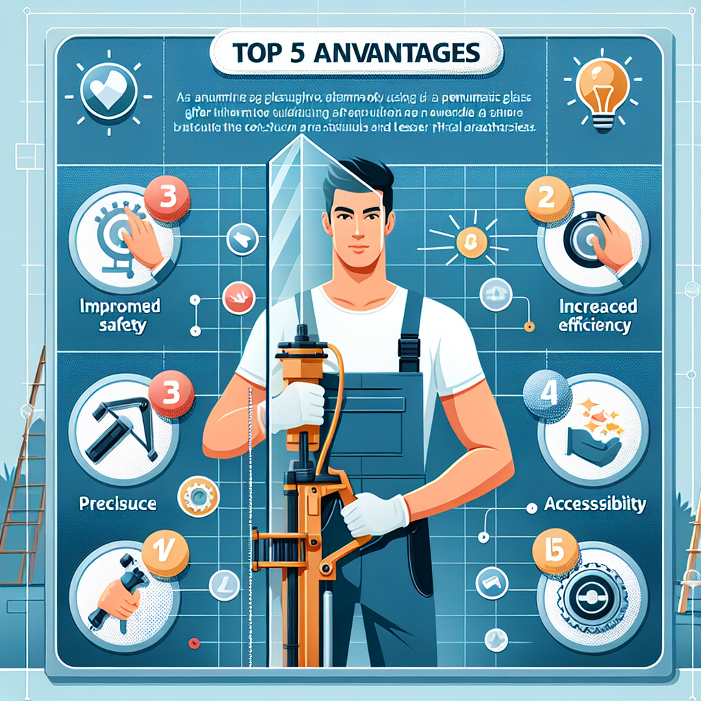 The Top 5 Advantages of Using a Pneumatic Glass Lifter