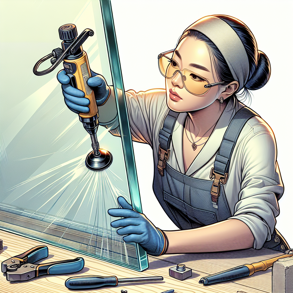 How to Use a Glass Lifter Sucker for Seamless Glass Installation