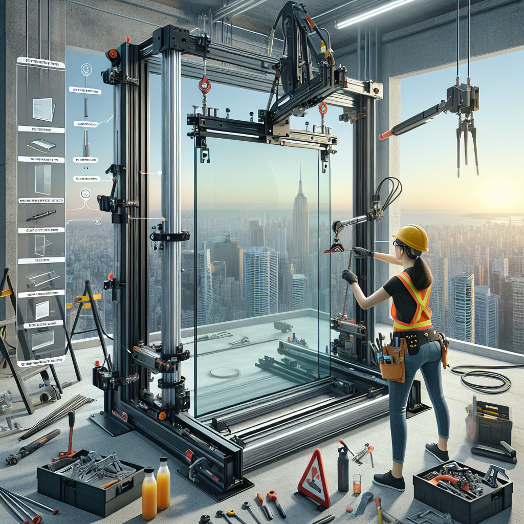 How to Optimize Your Glass Installation Process with a Pneumatic Glass Lifter