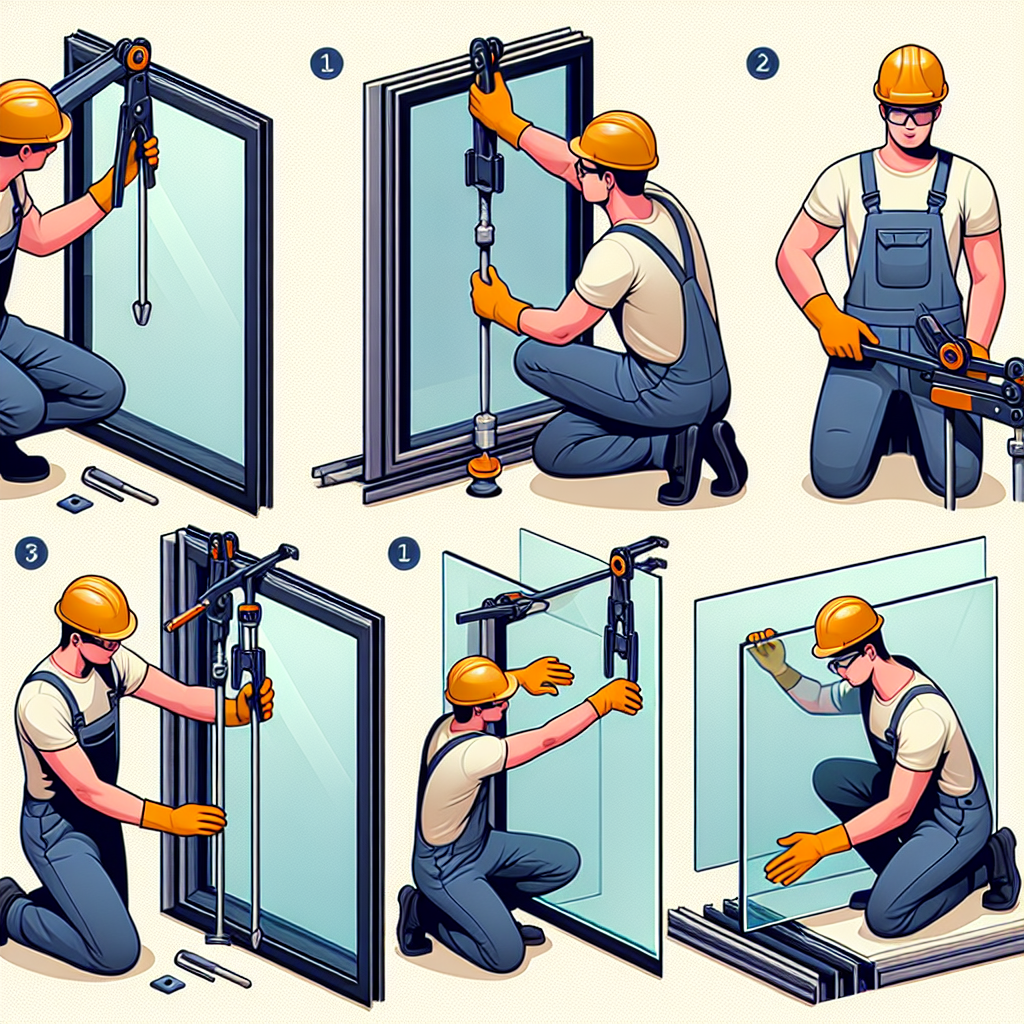 How to Use a Glass Lifter Sucker for Seamless Glass Installation