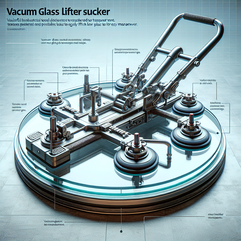 Vacuum Glass Lifter Sucker: The Ideal Tool for Glass Transport